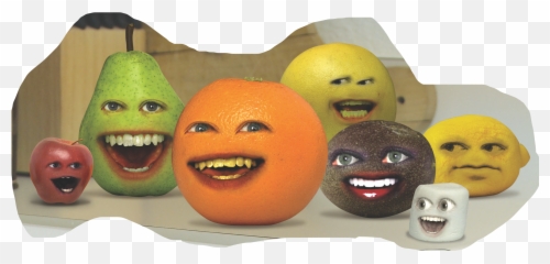Annoyingorange Orange Pear Passionfruit - All The Characters From Annoying Orange Emoji,Passion Fruit Emoji