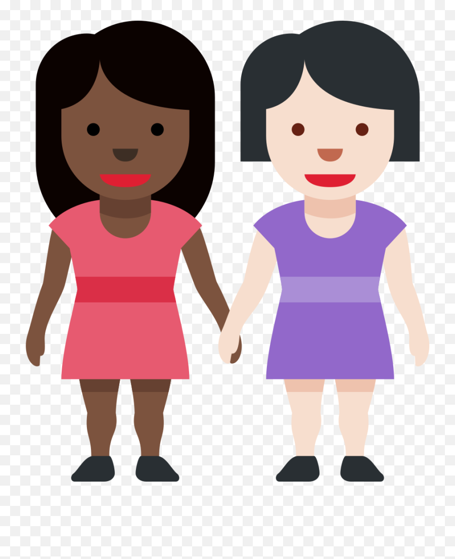 Twemoji12 1f469 - Hautfarben Mann Und Frau Emoji,69 Emoji