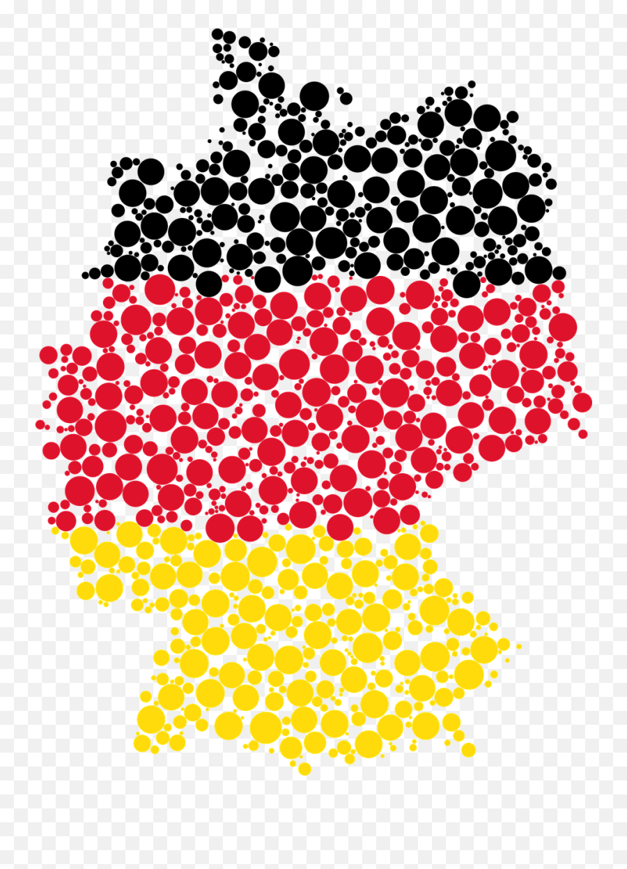Republic Germany Deutschland Map Flag - Germany Map Clipart Emoji,Dominican Flag Emoji