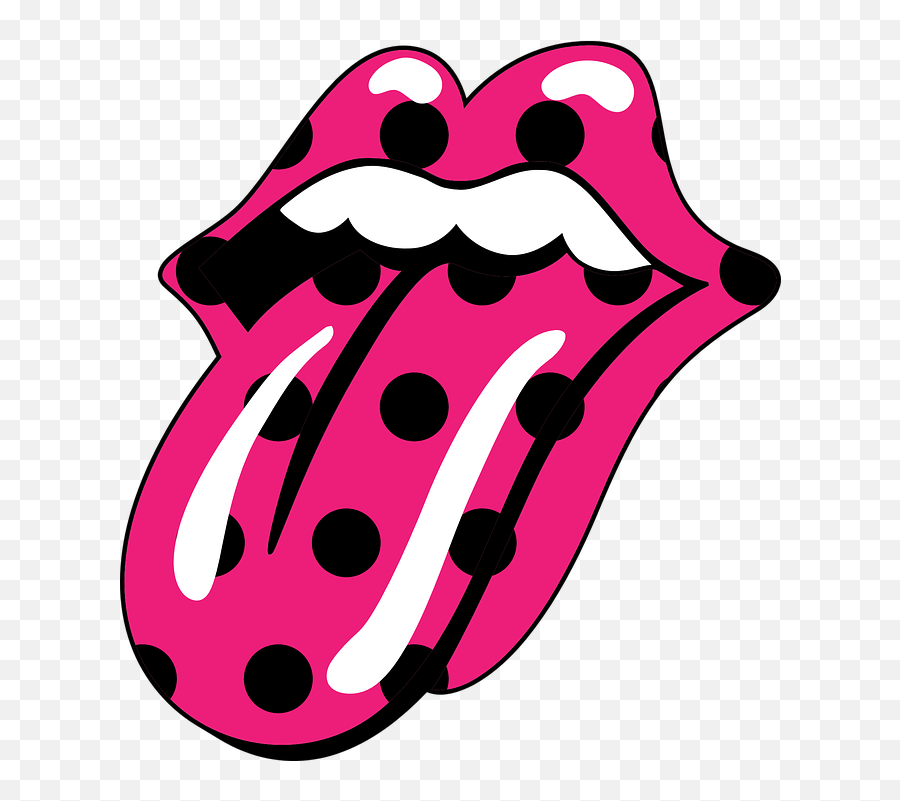 Fuchsia Mouth The Rolling Stones - Tiny Rolling Stones Logo Transparent Background Emoji,Turtle Emoji