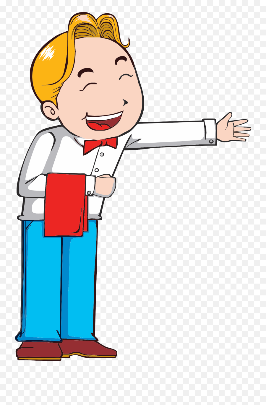 Clipart Images Waiter Transparent - Welcome To The Restaurant Emoji,Waiter Emoji