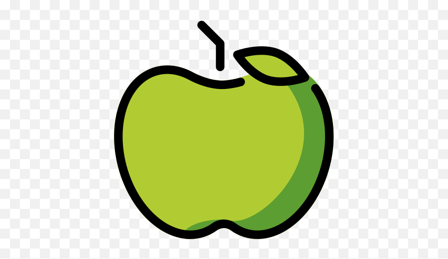Green Apple - Clip Art Emoji,Apple Logo Emoji