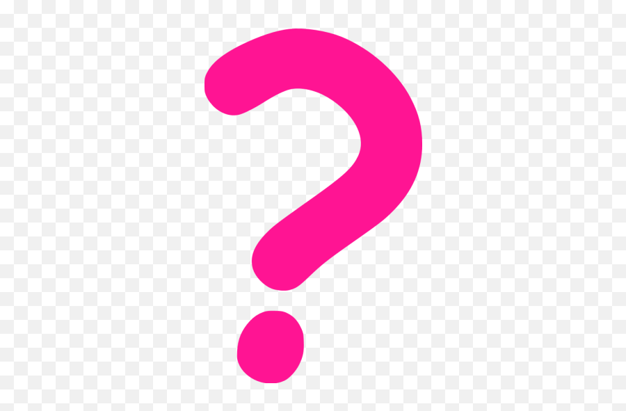 Pink Question Mark Png Picture - Question Mark Pink Png Emoji,Questionmark Emoji