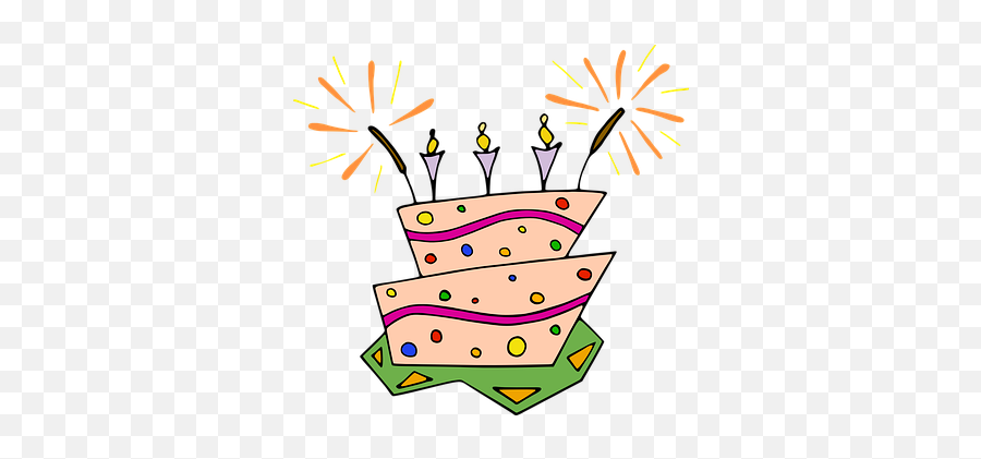 Free Cake Birthday Vectors - Birthday Cake Clip Art Emoji,Birthday Cake Emoticon Text