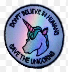 Patch Sweater Unicorn Rainbow - Balinese Emoji