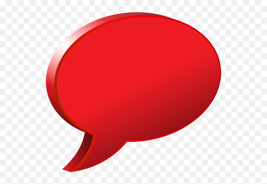 Speech Bubble Red Transparent Png Image Balon - Red Speech Bubble Png Emoji,Speech Bubble Emoji