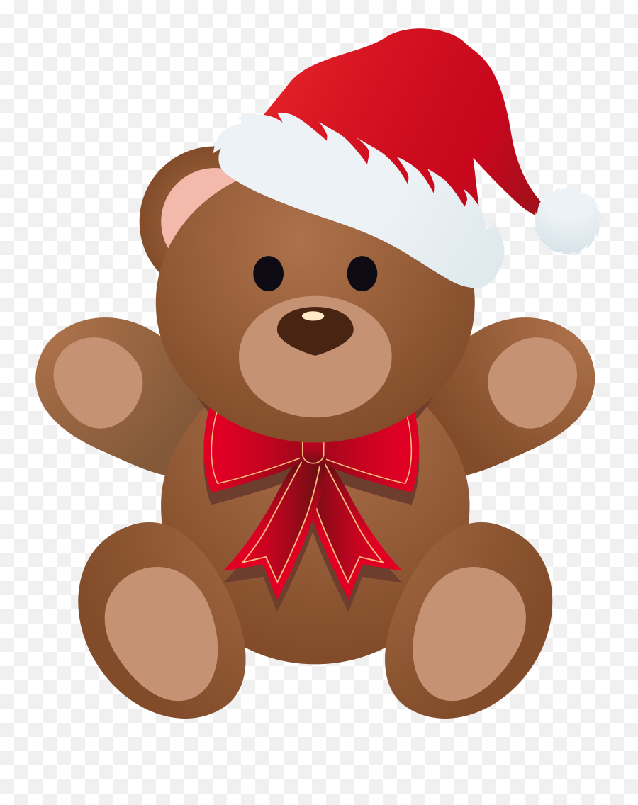 Christmas Teddy Bear Clipart - Clipart Christmas Teddy Bear Emoji,Teddy Bear Emoji
