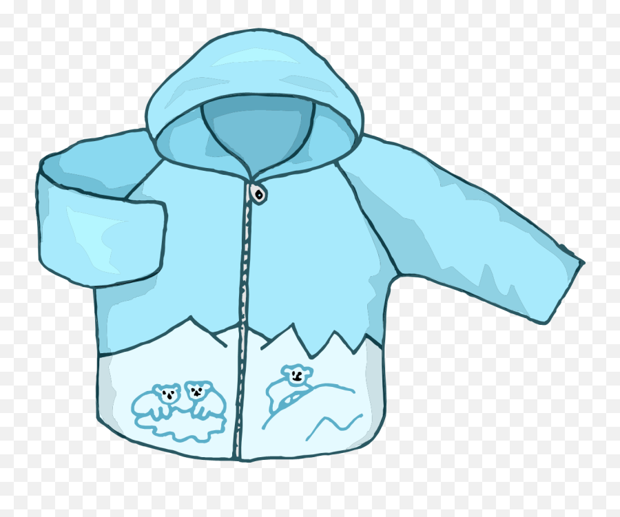 Winter Jacket Clipart Winter Coat - Winter Jacket Clipart Emoji,Coat Emoji