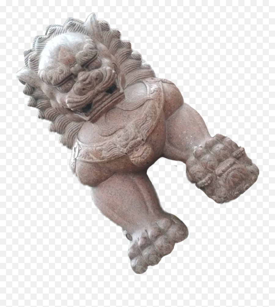 Buddhist Buddhism Lion Buddhist Statue Animal Stone Chi - Statue Emoji,Buddhist Emoji