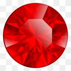 Red Gem Clipart Emoji