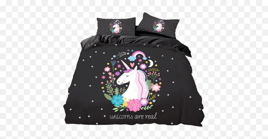 Housse De Couette Licorne Emoji - Carte Anniversaire Louise,Lit Emoji