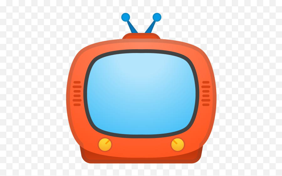 Television Emoji - Television Icon Png Cartoon,Tv Emoji