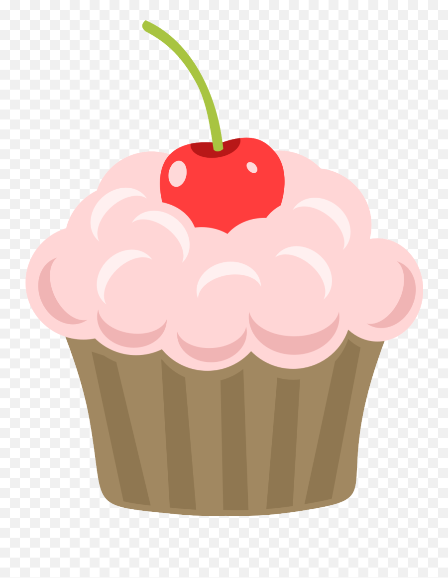 Muffin Clipart Whimsical Cupcake - Cupcake Design Clipart Emoji,Muffin Emoji