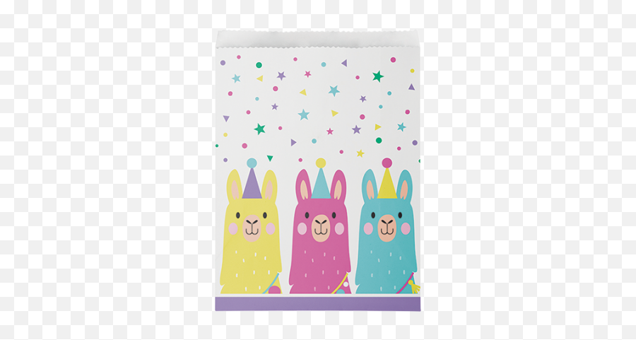 Llama Fun Party Supplies And Decorations In Australia - Paper Treat Bags Emoji,Emoji Party Favors