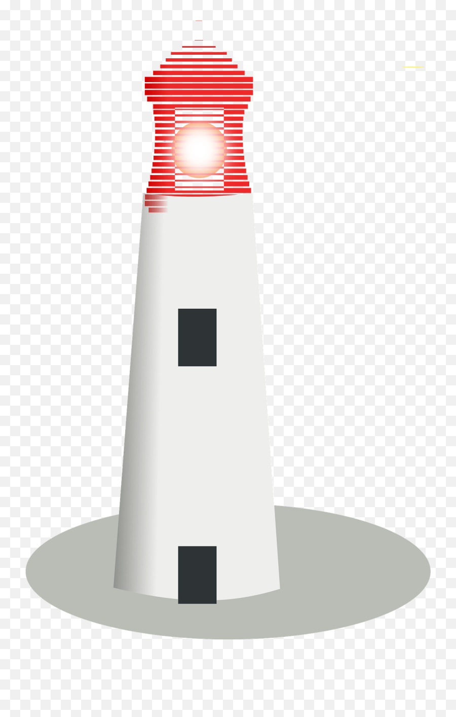 White Lighthouse Clipart - Vertical Emoji,Lighthouse Emoji