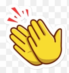 Accessories - Clapping Hands Clipart Png Emoji,Yikes Emoji