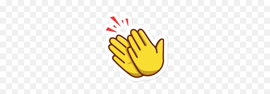 Accessories - Clapping Hands Clipart Png Emoji,Yikes Emoji