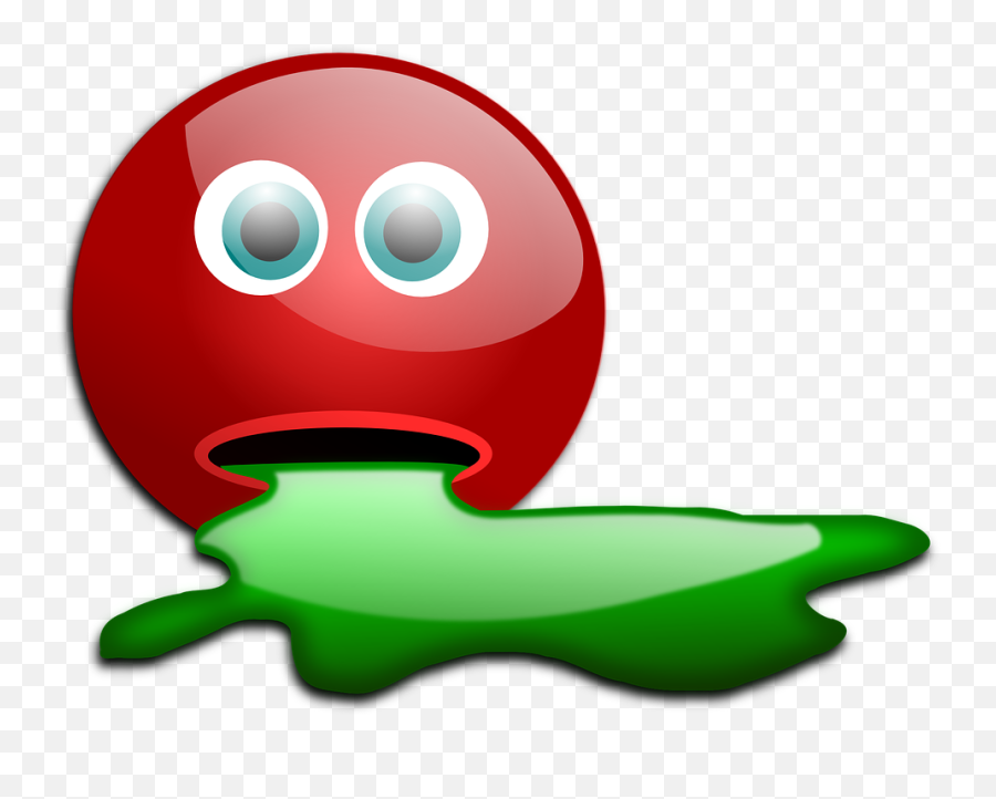 Vomit Nausea Sick - Nauseous Definition Emoji,Pill Emoji