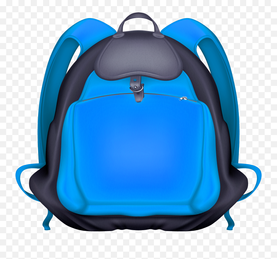 This School Backpack Clip Art Free - Transparent Background School Backpack Clipart Emoji,Emoji Backpacks For School