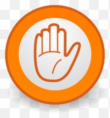 Commons - Hand Stop Sign Clip Art Emoji
