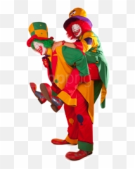Twoclowns Piggyback Honk Honkhonk - Clown Emoji,Clown World Emoji