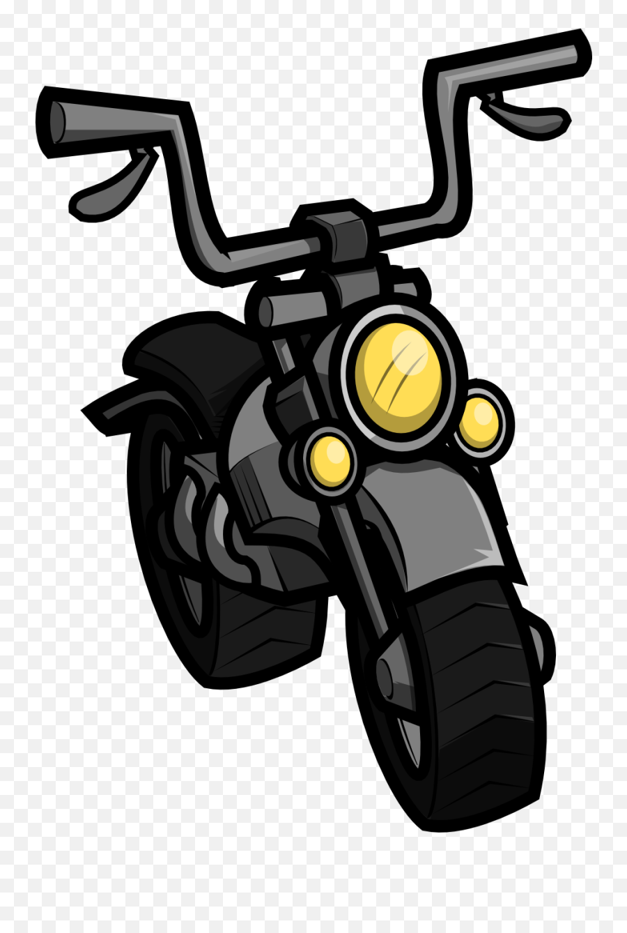 Motorcycle Clipart Harley Of Motorbikes - Cartoon Motorcycle Clipart Emoji,Motorcycle Emoji Harley