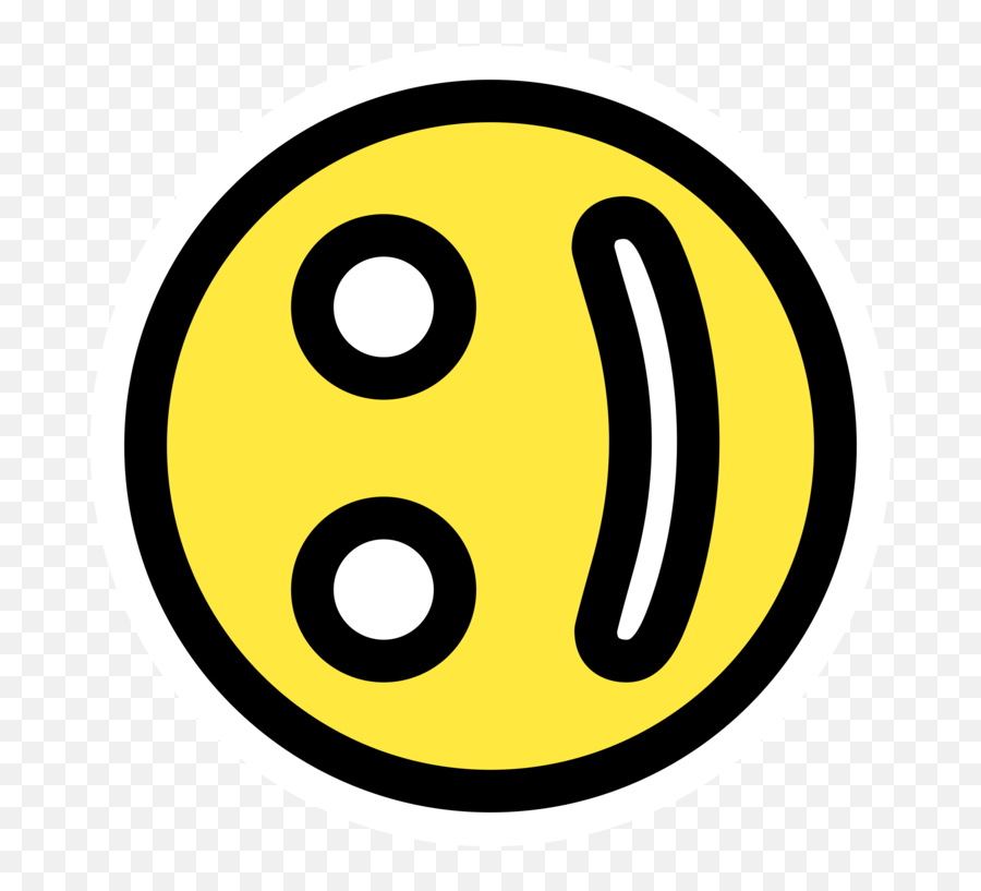 Smiley Emoticon Text Messaging Primary Election - Circle Emoji,O/ Emoticon