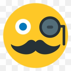 Cool Whatsapp Hipster Emoji Png - Cockfosters Tube Station