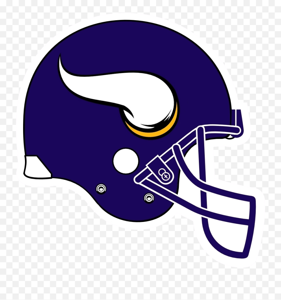 Vikings Football Helmet Clipart - Minnesota Vikings Helmet Svg Emoji,Vikings Emoji