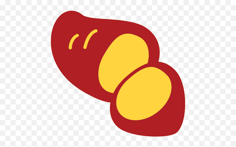 Roasted Sweet Potato Emoji For Facebook Email Sms - Clip Art,Sweet Potato Emoji