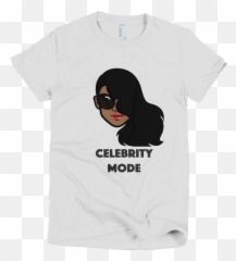 Womens Celebrity Mode T - Girl Emoji,Fake Emoji Pants