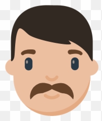 Man Emoji Clipart - Emoji De Señor,Six Eye Ear Nose Emoji