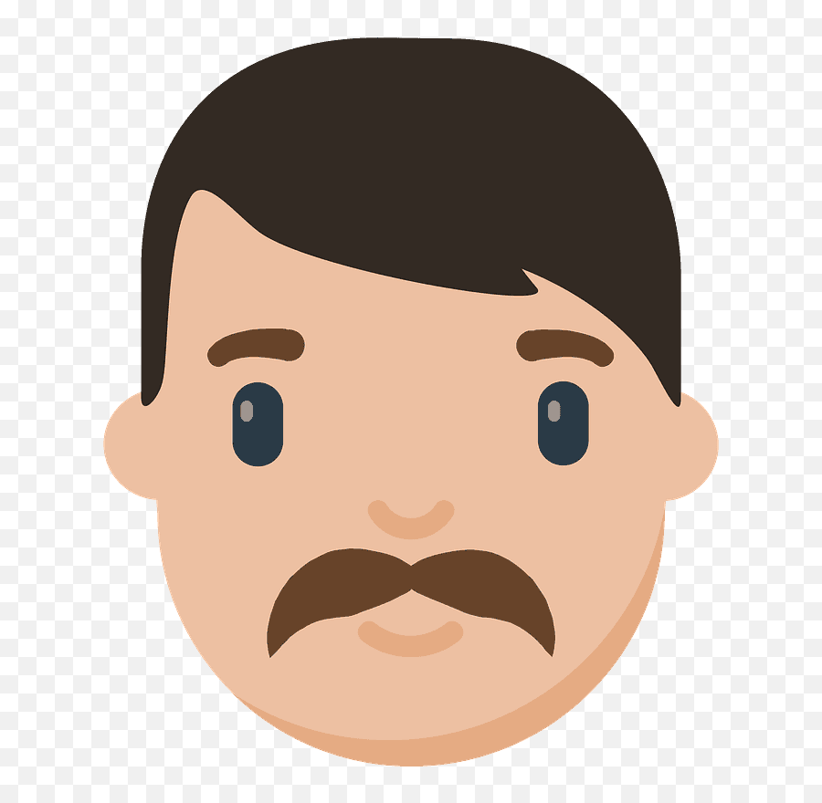 Man Emoji Clipart - Emoji De Señor,Six Eye Ear Nose Emoji
