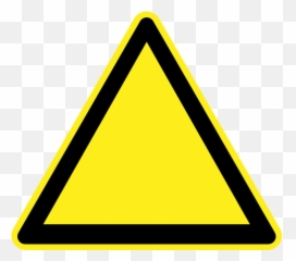 Caution Clipart Blank Sign - Emoji