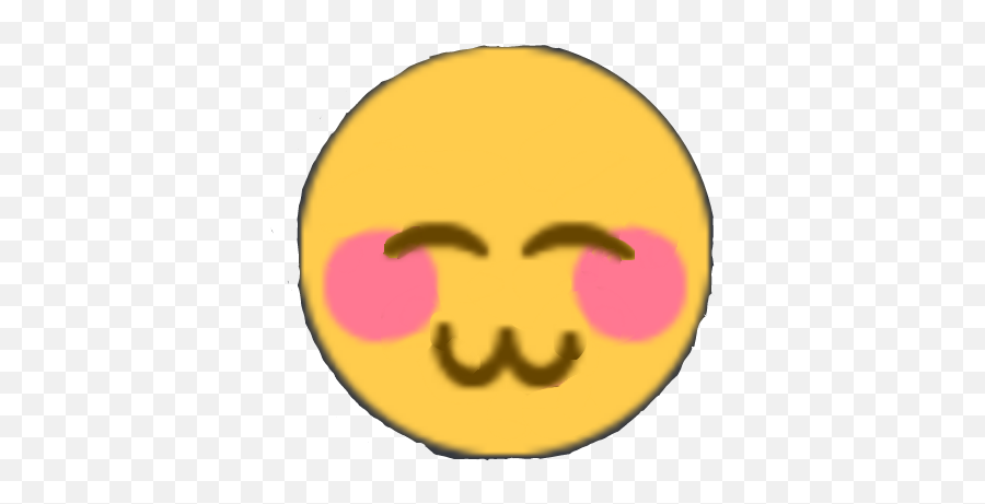 Uwu I Think This Is Fitting As My First Post Here - Circle Emoji,Uwu Emoticon