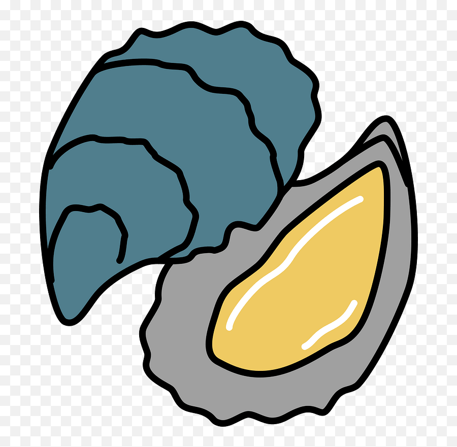 Oyster Clipart - Fresh Emoji,Oyster Emoji