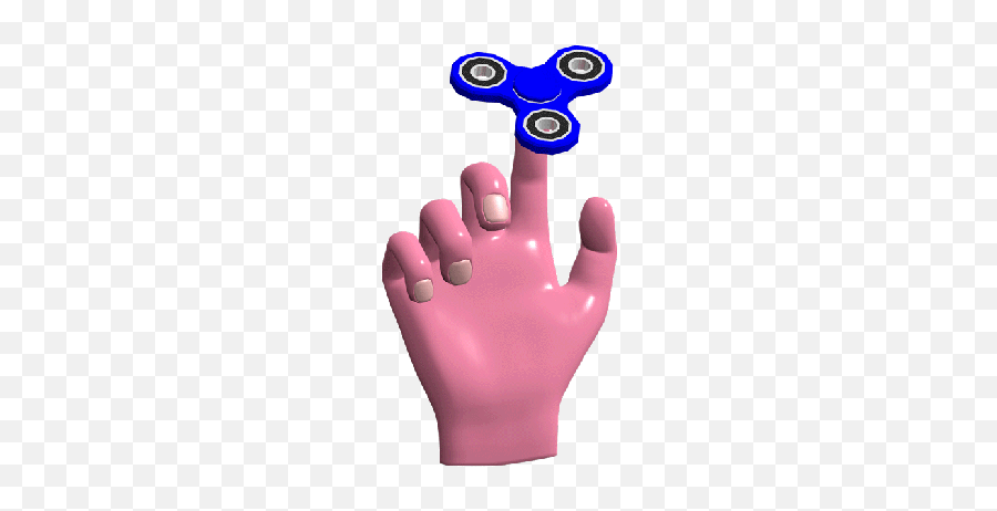 Tag For Spinning Wait Animated Gif - Fidget Spinner Hand Gif Emoji,Fidget Spinner Emoticon