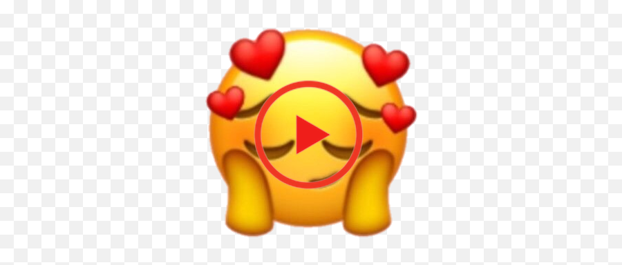 Emoji - Sad Emoji With Hearts,Poke Emoji