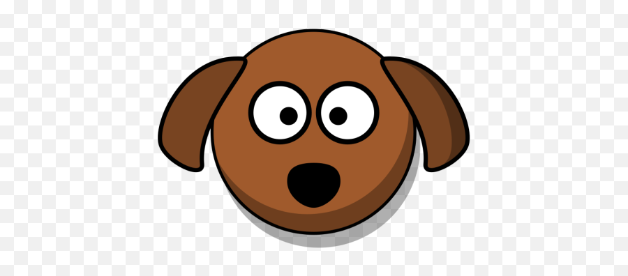 Dog Head Cartoon Png Svg Clip Art For Web - Download Clip Dog Head Clip Art Emoji,Emoji Scratching Head