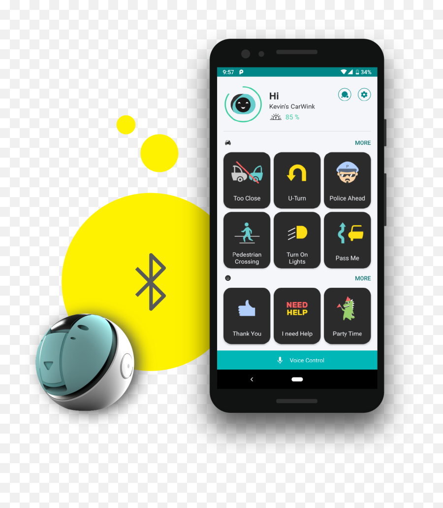 Carwink App - Smart Device Emoji,High Voltage Emoji