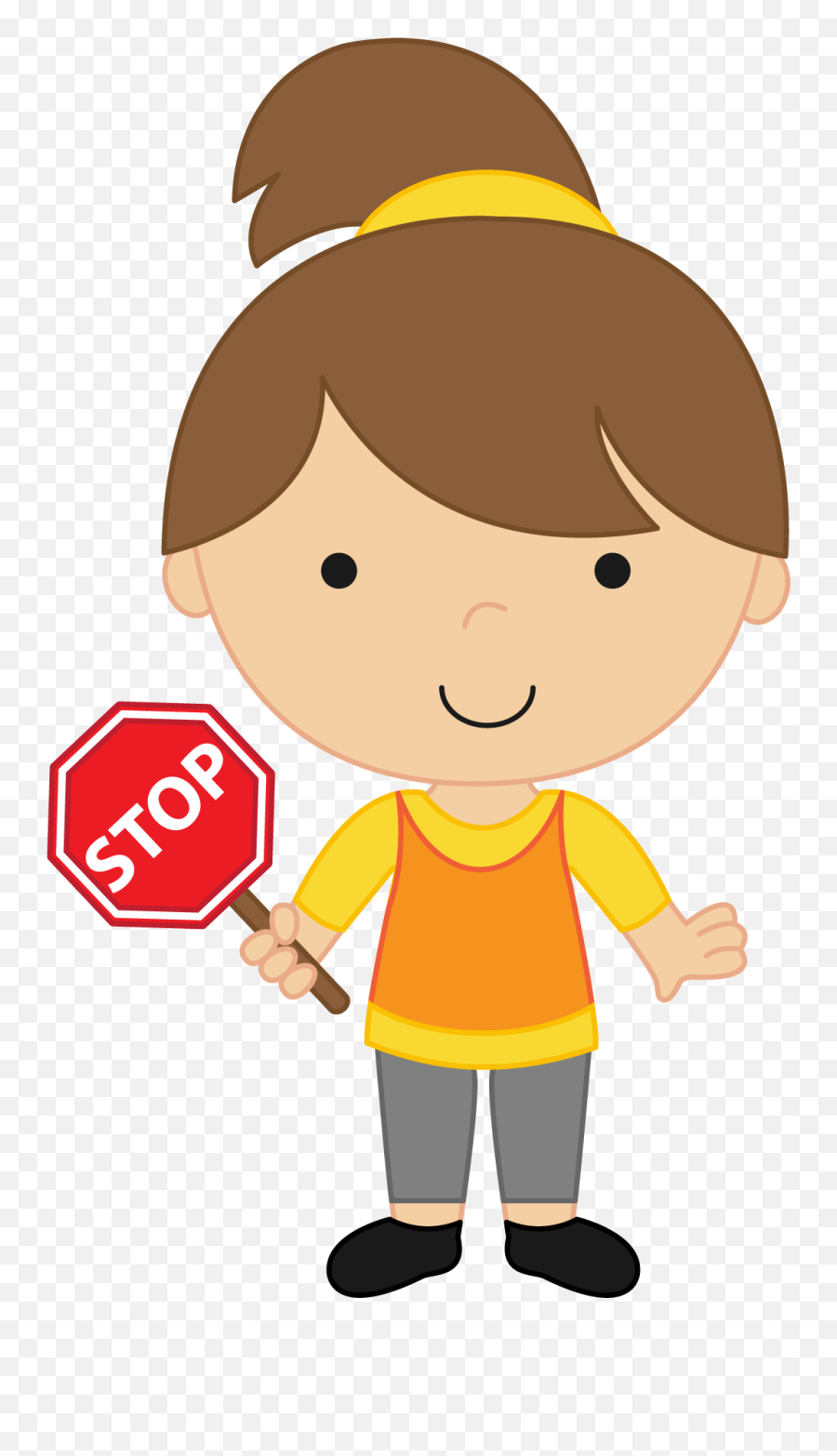 Stop Sign Png - Child With Stop Sign Clip Art Emoji,Stop Sign Emoticon