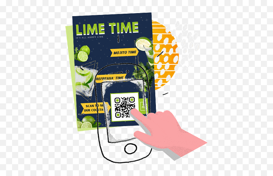 How To Create A Digital Menu Qr Code For Your Restaurant - Qr Code Scan Me Menu Emoji,Codigos De Emoticons Facebook