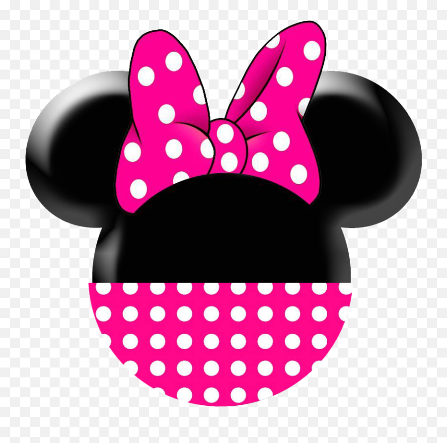 Baby Head Png - Pink Minnie Mouse Head Emoji,Minnie Mouse Emoji For Iphone