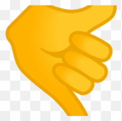 Hand Emoji Clipart Hang Loose - Thumb And Little Finger,Emoji Hands