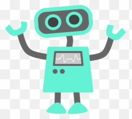 Blue Robot Vector Art Image - Technology Clipart Transparent Background Emoji,Pickup Truck Emoji
