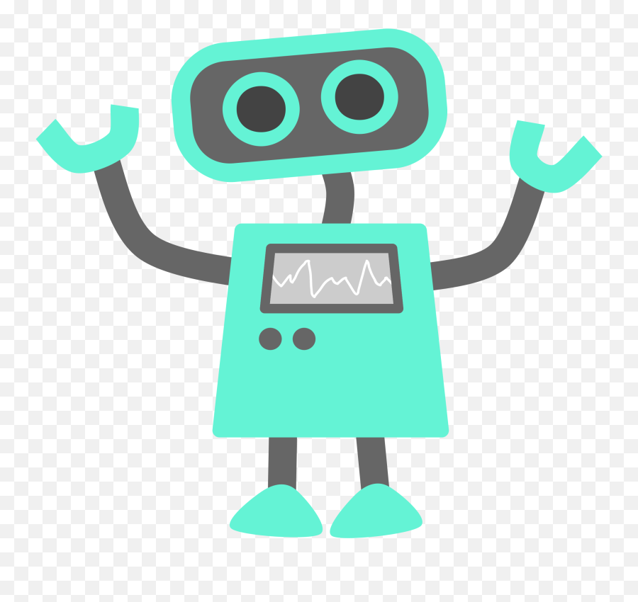 Blue Robot Vector Art Image - Technology Clipart Transparent Background Emoji,Pickup Truck Emoji