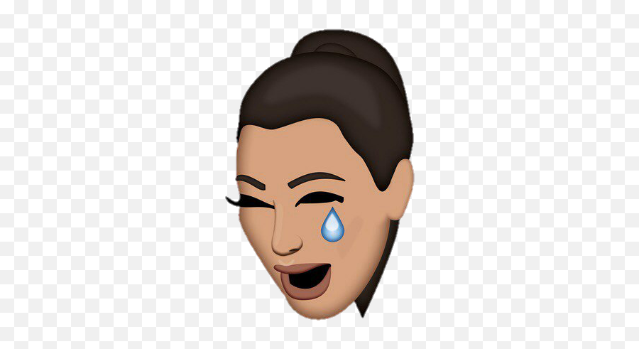 Kim Kardashian Crying Face Png Picture - Kim Kardashian Emoji,Kimoji Emoji