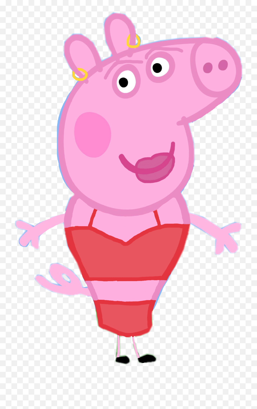 Peppapigmeme Peppa - Peppa Pig Tecknad Emoji,Latina Emoji