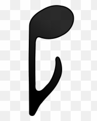 Eighth Note Music Quaver Sound - Upside Down Emoji