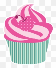 Cupcake Mint Green - Png Emoji